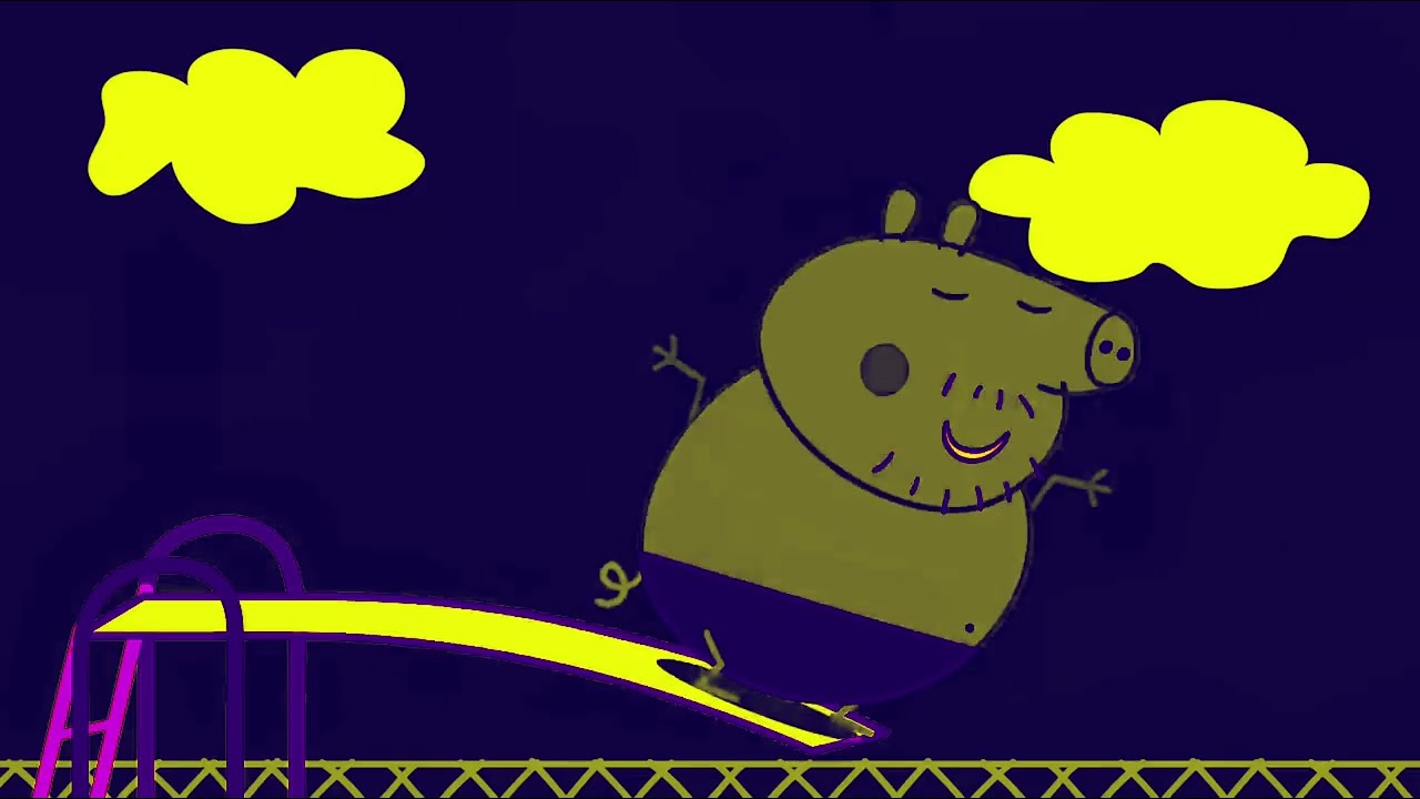 Don't Splash Us With Water Daddy! -Peppa Pig (By Klasky Csupo Effects)