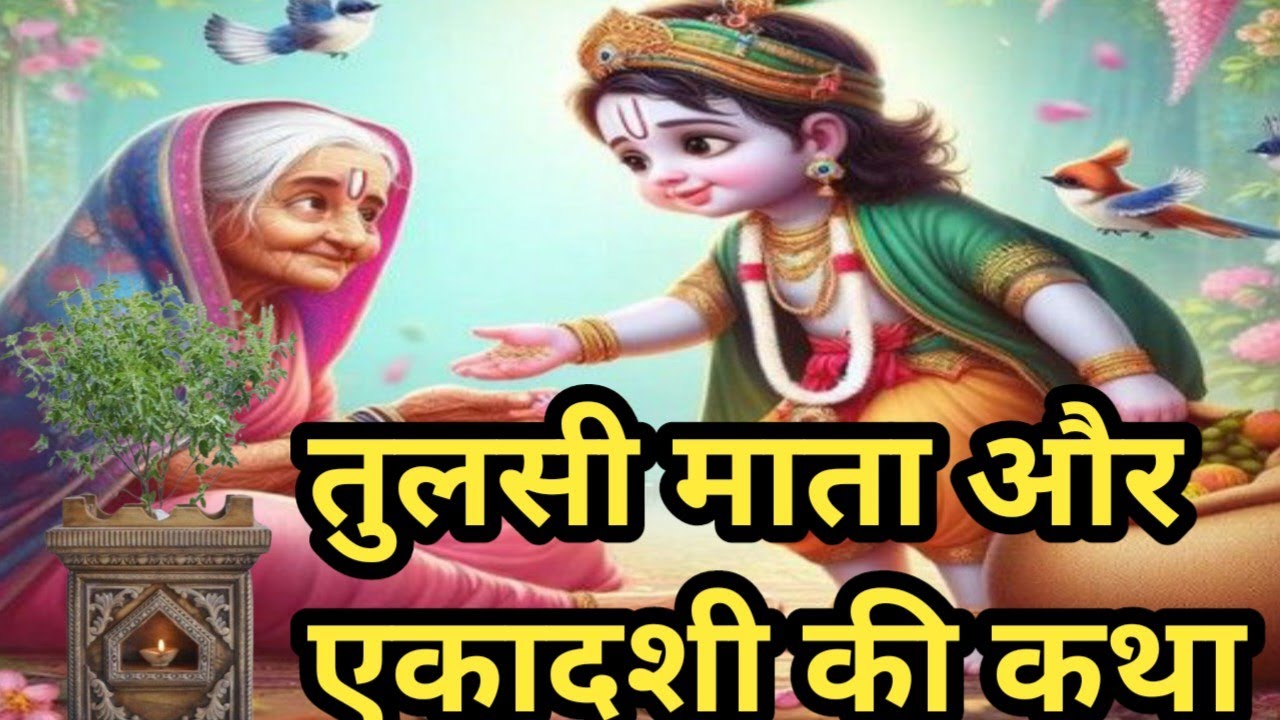 बारह महिने सुनी जाने वाली तुलसी माता और एकादशी व्रत की कथा/बुढ़ियां और तुलसी जी की कथा@apnisanskriti1