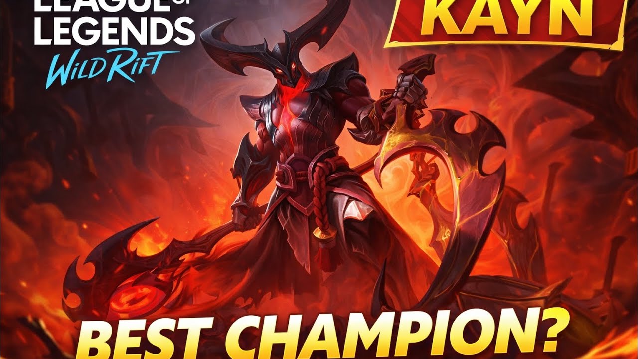 Assassin red kayn is BROKEN....(this is actually insane!!)