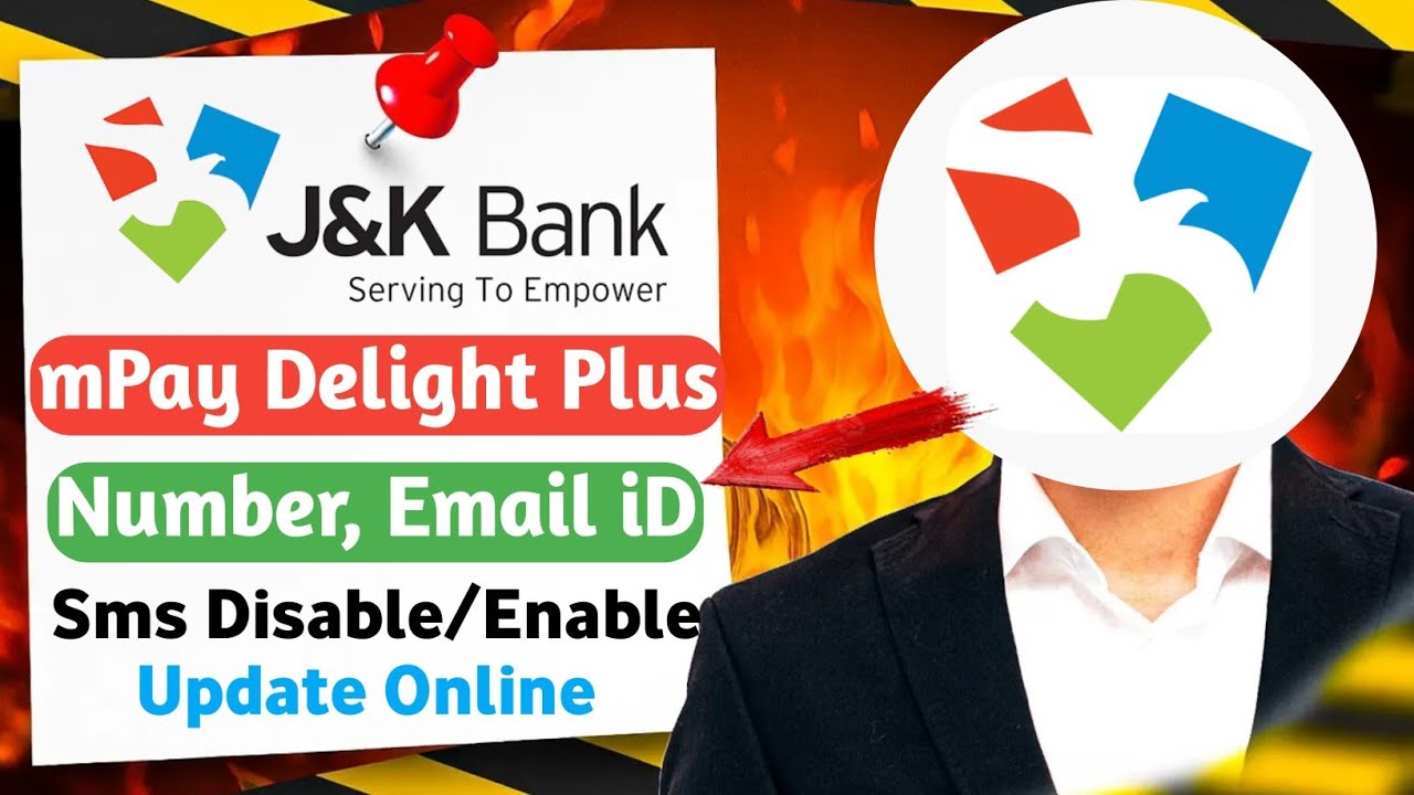 JK Bank Mobile Number Change | Email Update | SMS Alert Service Enable/Disable | Full Guide in Hindi