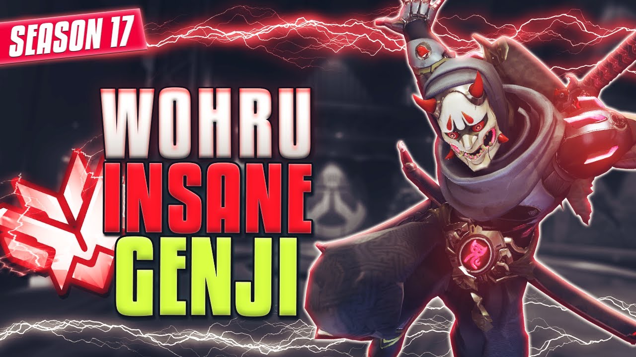 WhoRu going for TOP 50 with his Insane Genji at the end of Season 17