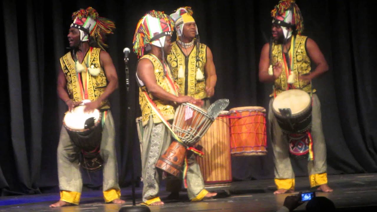 Liberia Culture Ambassador Drummers In Concert...Watch......