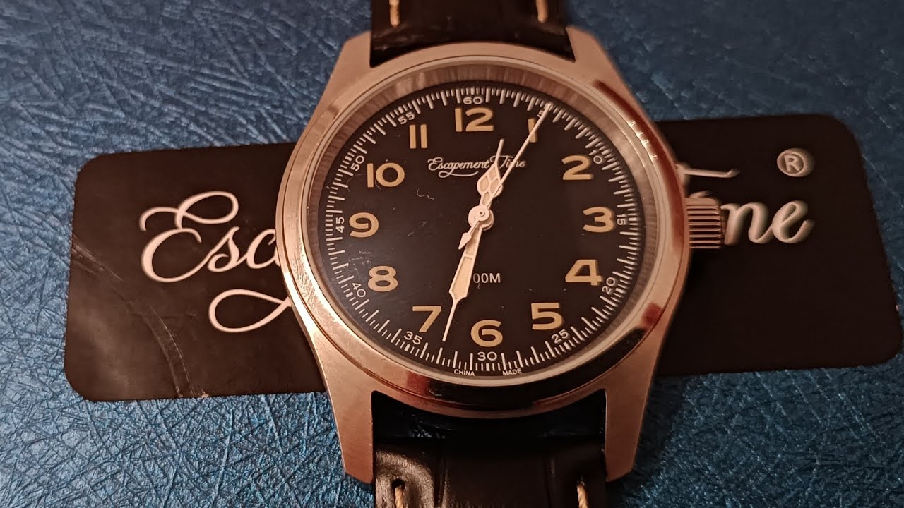 ESCAPEMENT TIME:NUEVA MARCA DESDE CHINA