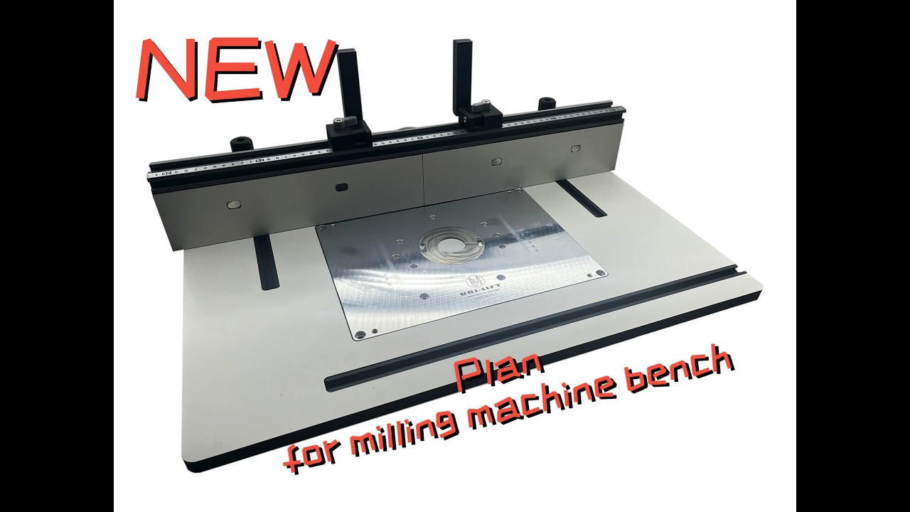 #woodworking #diy #bosch #festool #tools #router -Plan for milling machine Bench