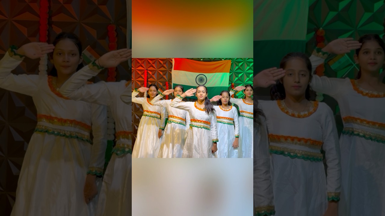 Vande Mataram | Happy Independence Day | Rising Star Dance Academy #youtubeshorts #india