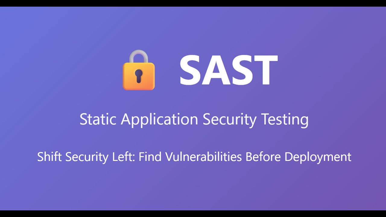 🛡️ Что такое SAST? Статическое тестирование безопасности приложений на реальных примерах #devsecops