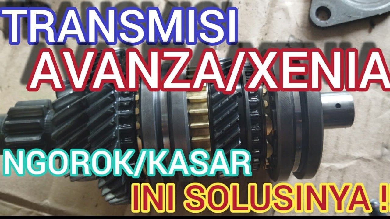 Causes of rough/snoring sounds in the AVANZA TRANSMISSION and a complete tutorial on assembling t...