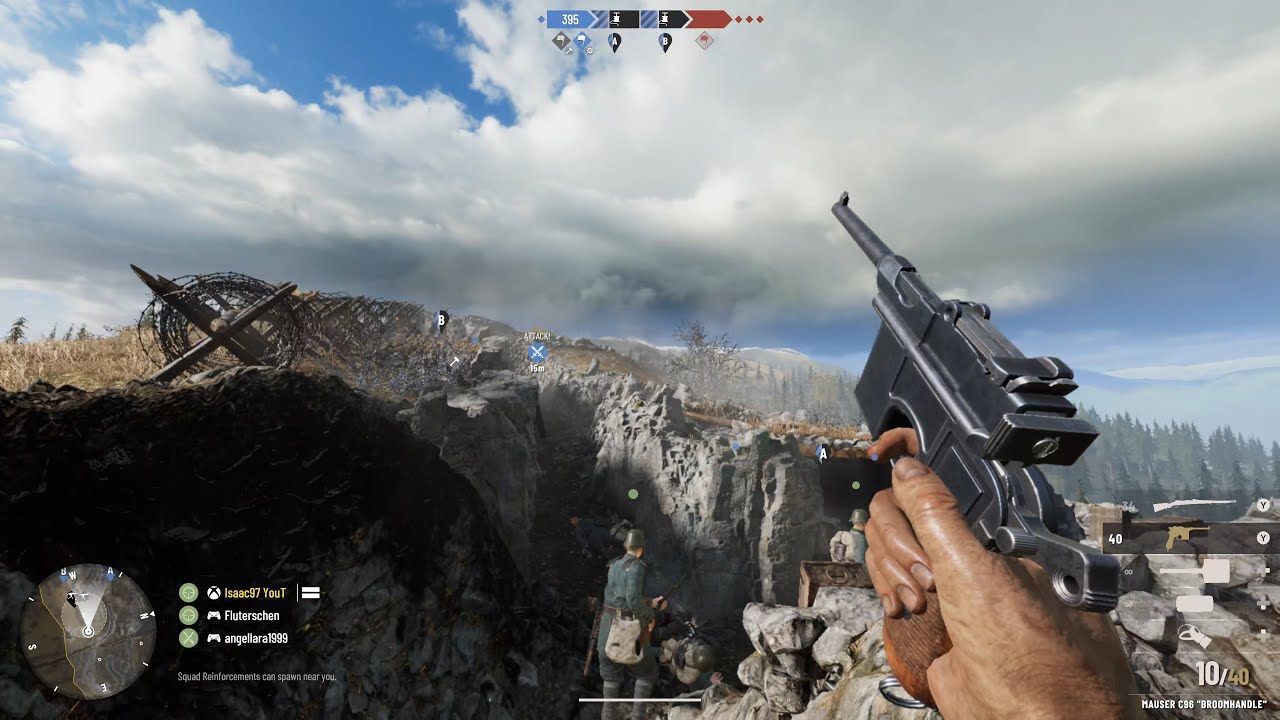 Isonzo: Monte Grappa Offensive gameplay (No Commentary)