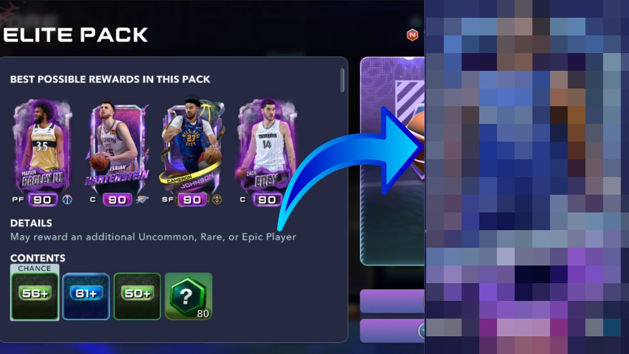 OPENING ELITE PACKS UNTIL I PULL A EPIC CARD IN NBA LIVE MOBILE SEASON 10