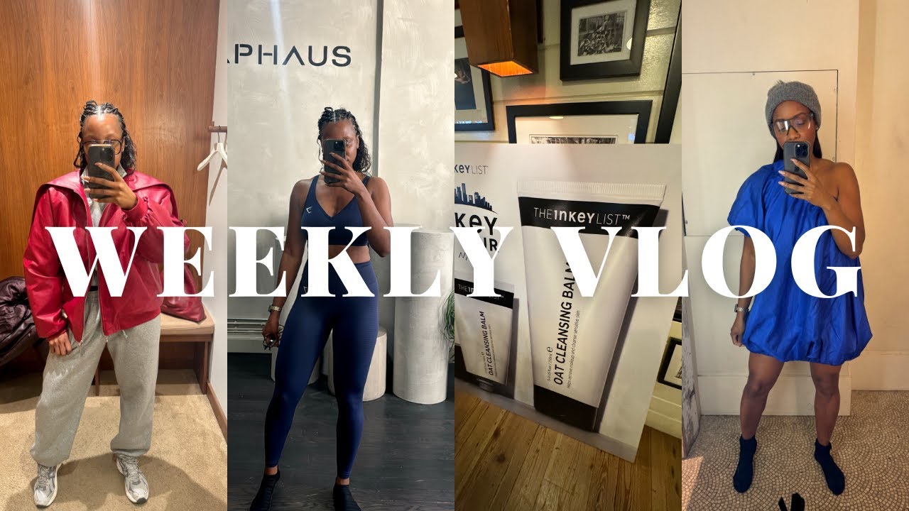 NYC Vlog: Black-Owned Pilates, New Hair, Frankie Shop, Facial, Anthropologie Finds & Inkey List
