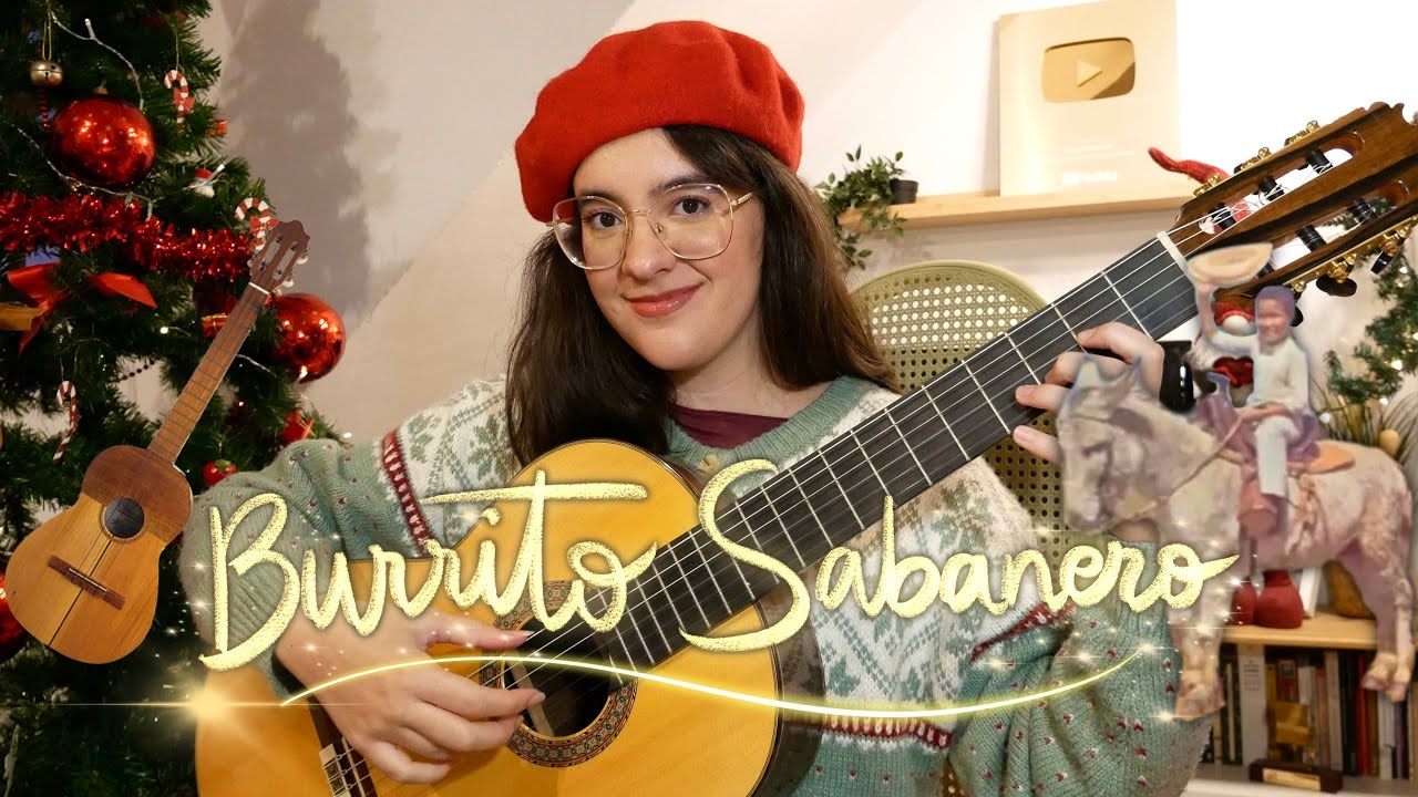 La historia del BURRITO SABANERO para Guitarra y Karaoke