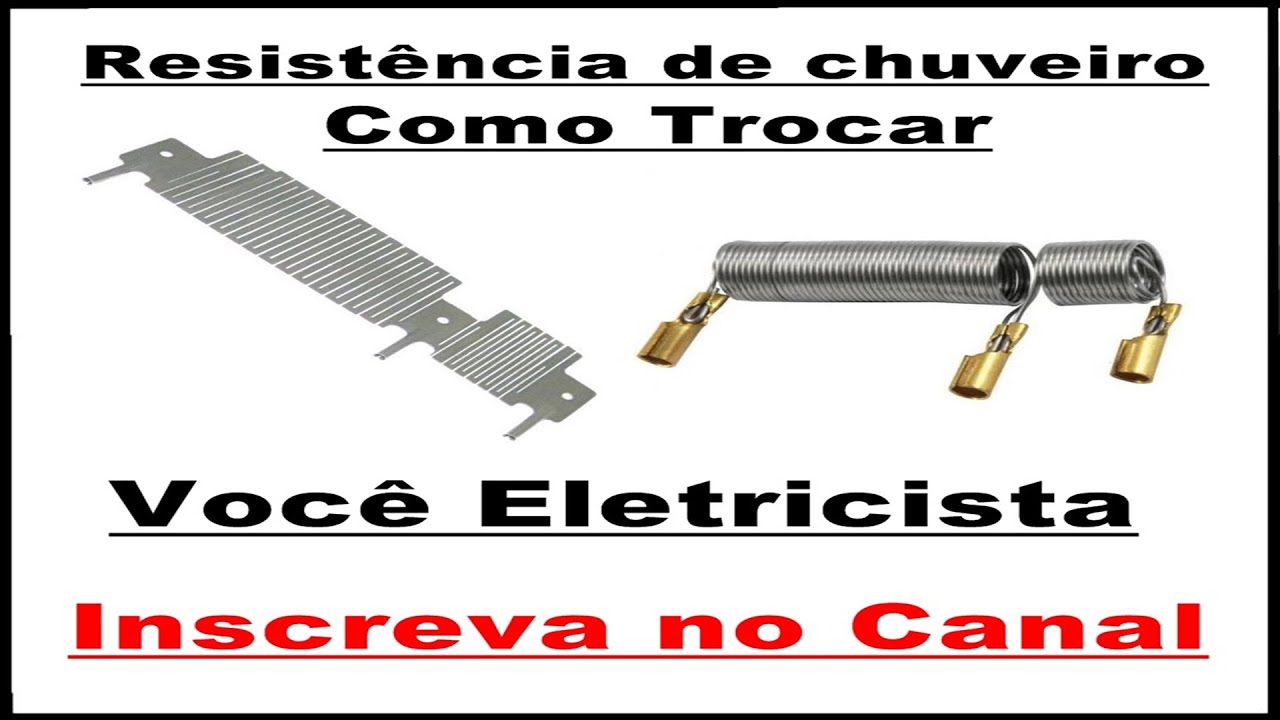 Dica como trocar a resistência do chuveiro/ Tem lado certo?