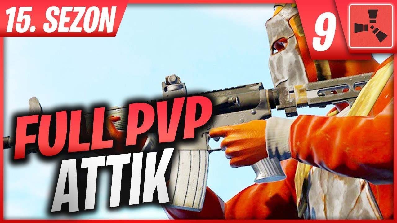 FULL PVP ATTIK ! HER TARAF SET KAYNIYOR - RUST HAYATTA KALMA