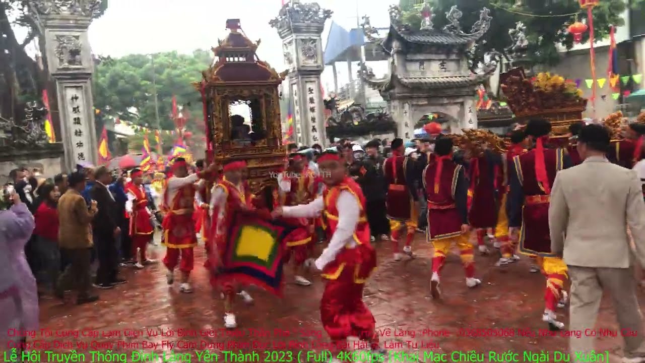 Đức Ngài Hiển Linh -Lễ Hội Làng Yên Thành-2023 (Bản Full FULL) 4K 60fps