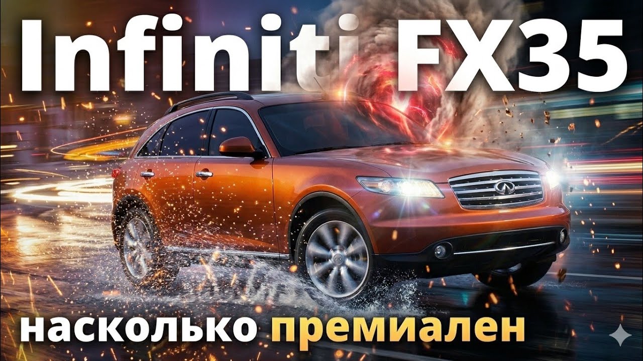Infiniti FX35 - премиум в деталях