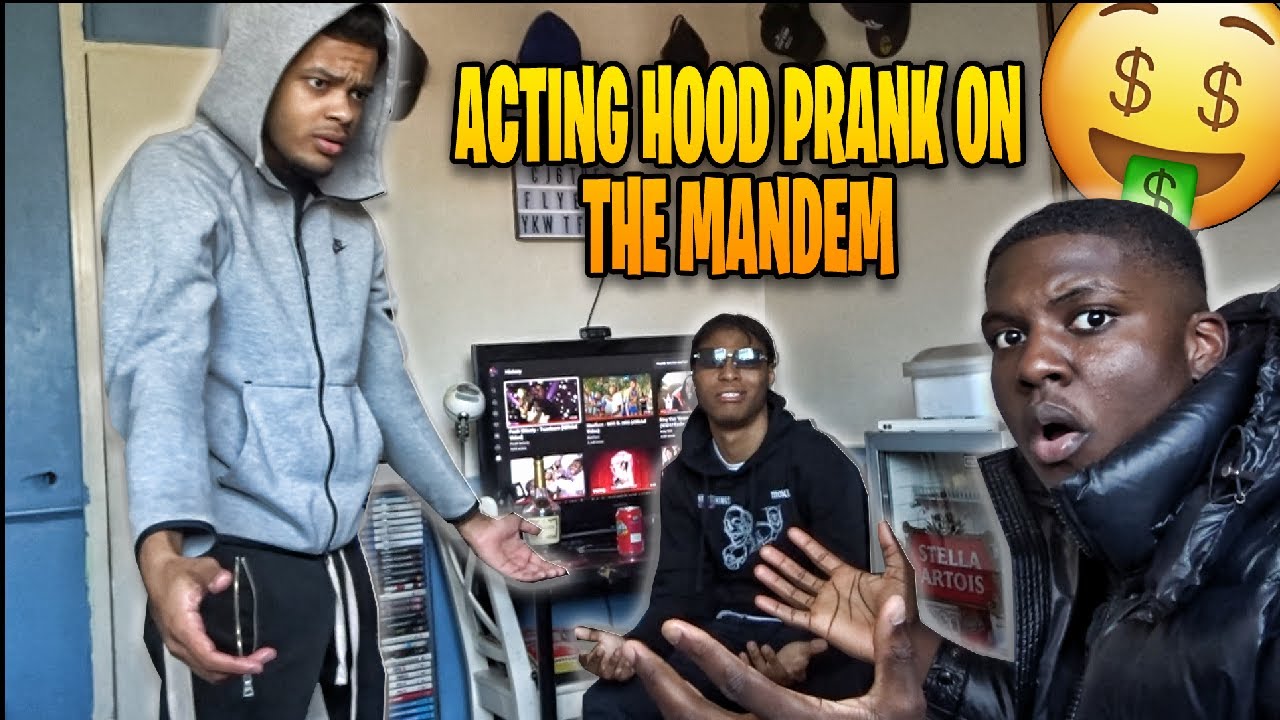 Acting HOOD Prank To See How My Friends React!! **HILARIOUS**