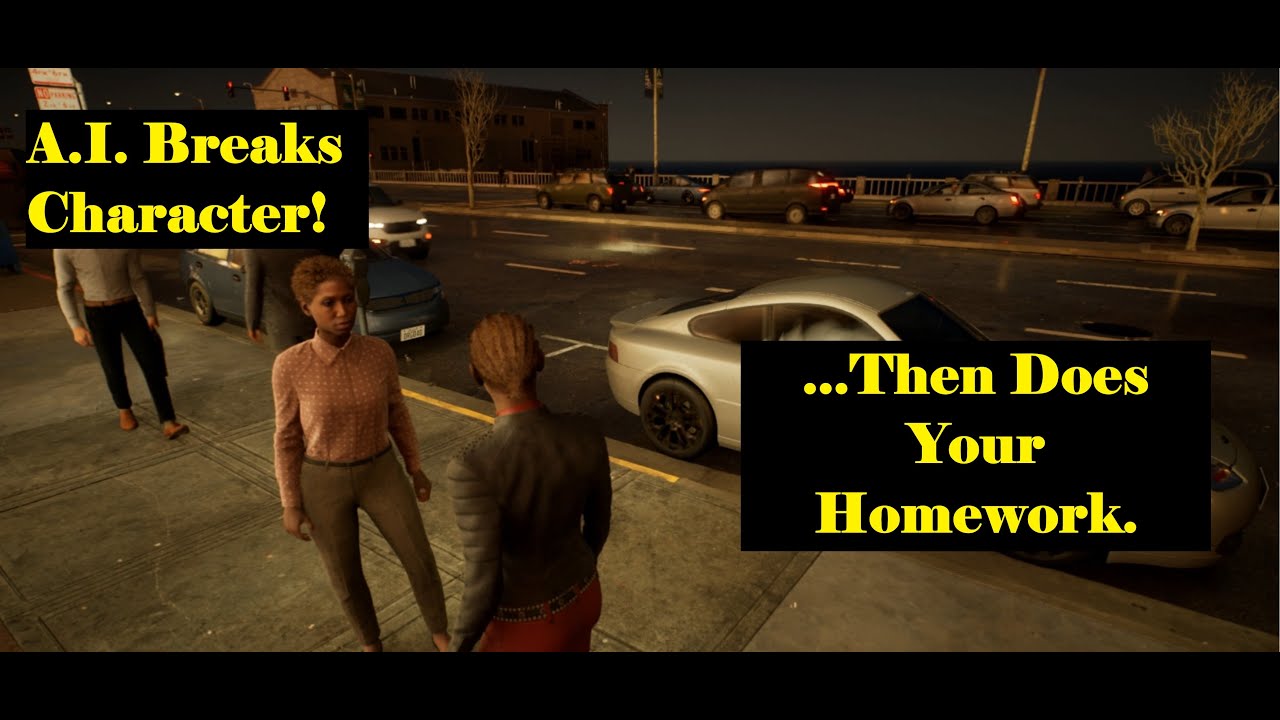 AI Breaks Character! Then Does My Homework.