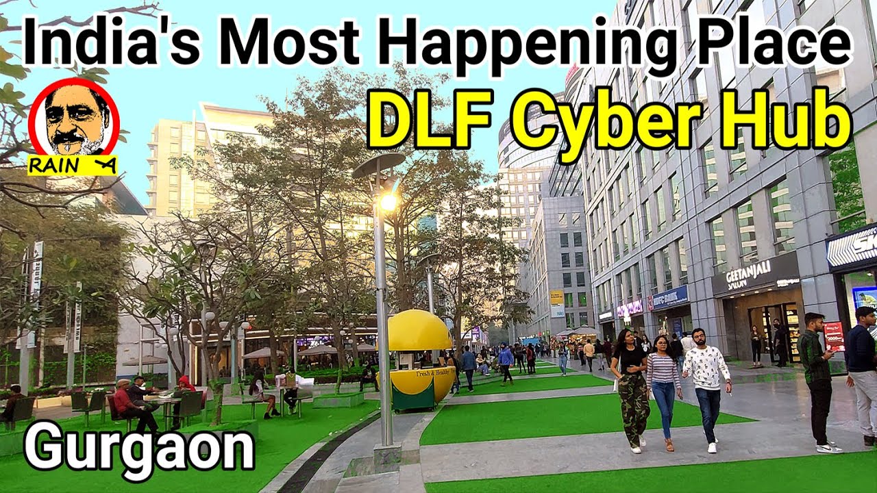 DLF Cyber City Hub the MOST HAPPENING PLACE in INDIA | BEST DATING PLACE in GURGAON | DECATHLON tour