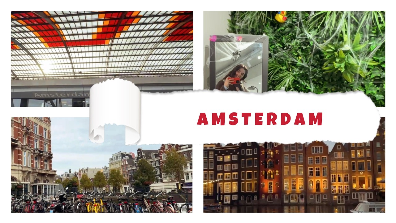 Amsterdam’da Turist Olmak 🇳🇱 | Gezi Vlog