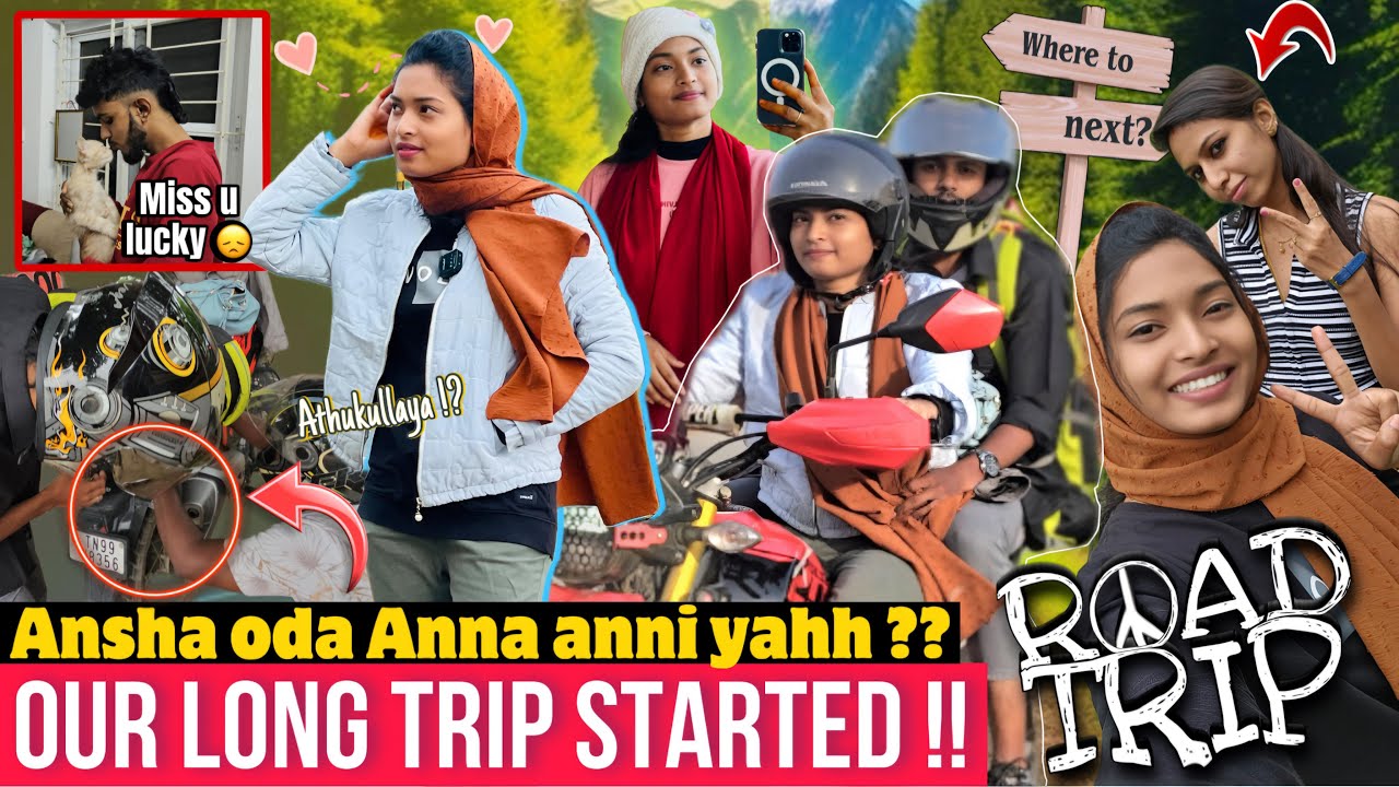 Our long trip started 🤩💥| Did u see Anshas Anna anni 🤯🧐 | VLOG #8 ⁉️ #imanufa