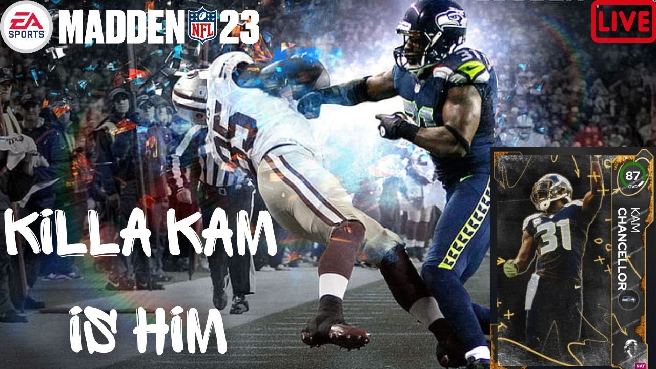 MADDEN 23 MUT KAM CHANCELLOR IS HIM LV 100 GRIND