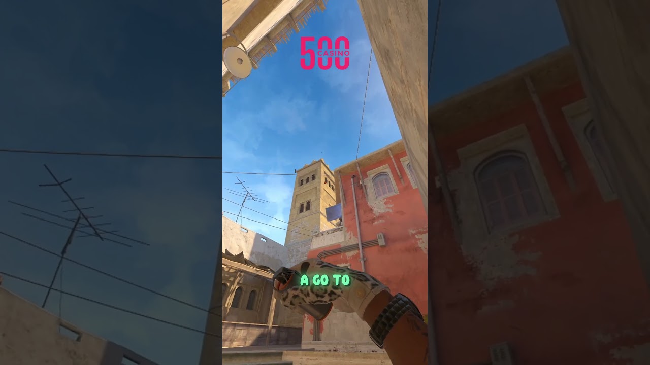 ⚠️Perfect smoke SetUp for 'B' Site on (Mirage)🚨
