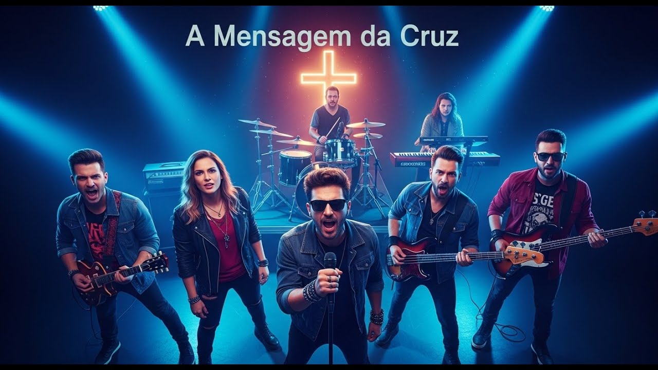 A Mensagem da Cruz – Harpa Cristã em Versão Rock Progressivo | Adoração com Força e Emoção