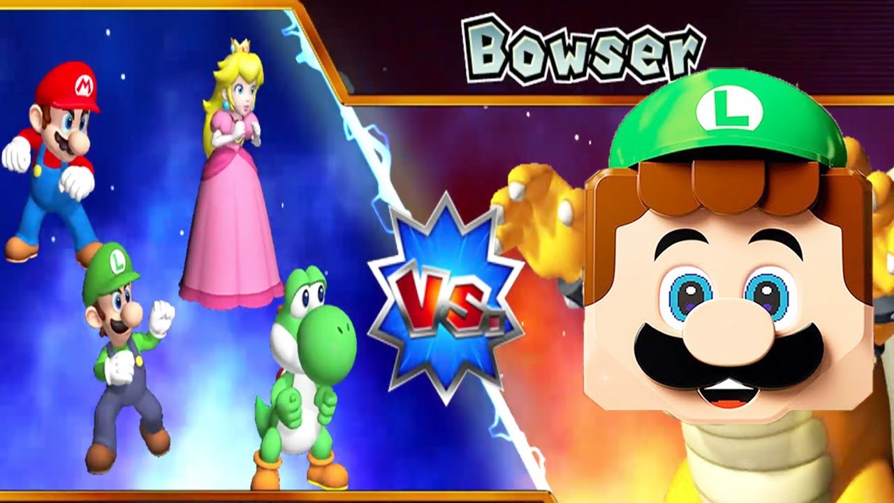 Mario Party 9 - Boss Rush - Yoshi vs Peach vs Luigi vs Mario