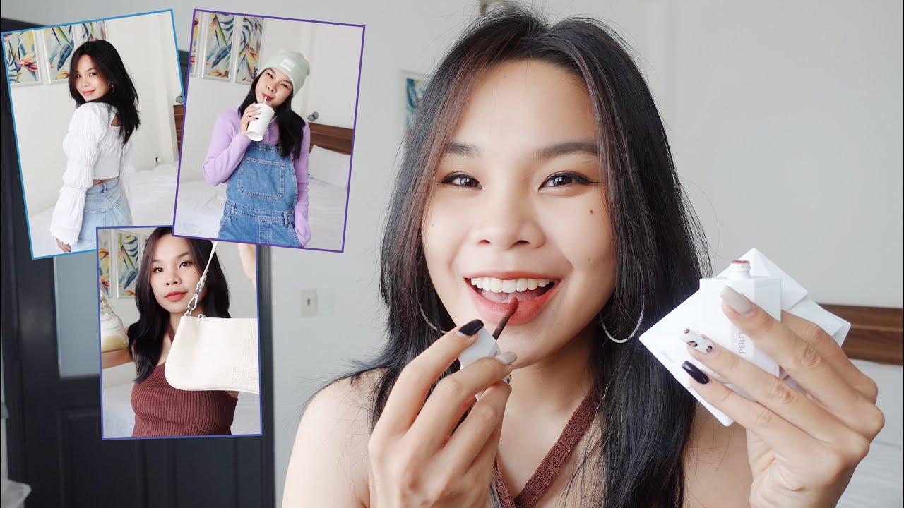 Thử Thách Phối Đồ Với Các Màu Son Readme | SONG THƯ CHANNEL