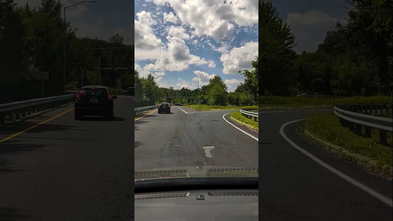 Don't think, just drive! #highway #ramp #drivng