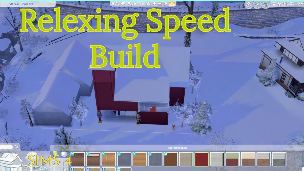 Sims 4 Speed Build - Stall und Werkstadt