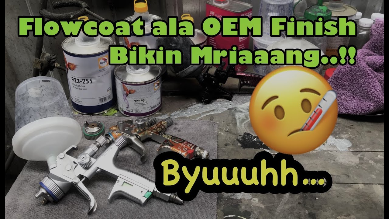 “FLOWCOAT TARGET OEM FINISH” Ini Perjuangan Bingiiiiiitttt Untuk Bengkel Kaki Limaan 🫠