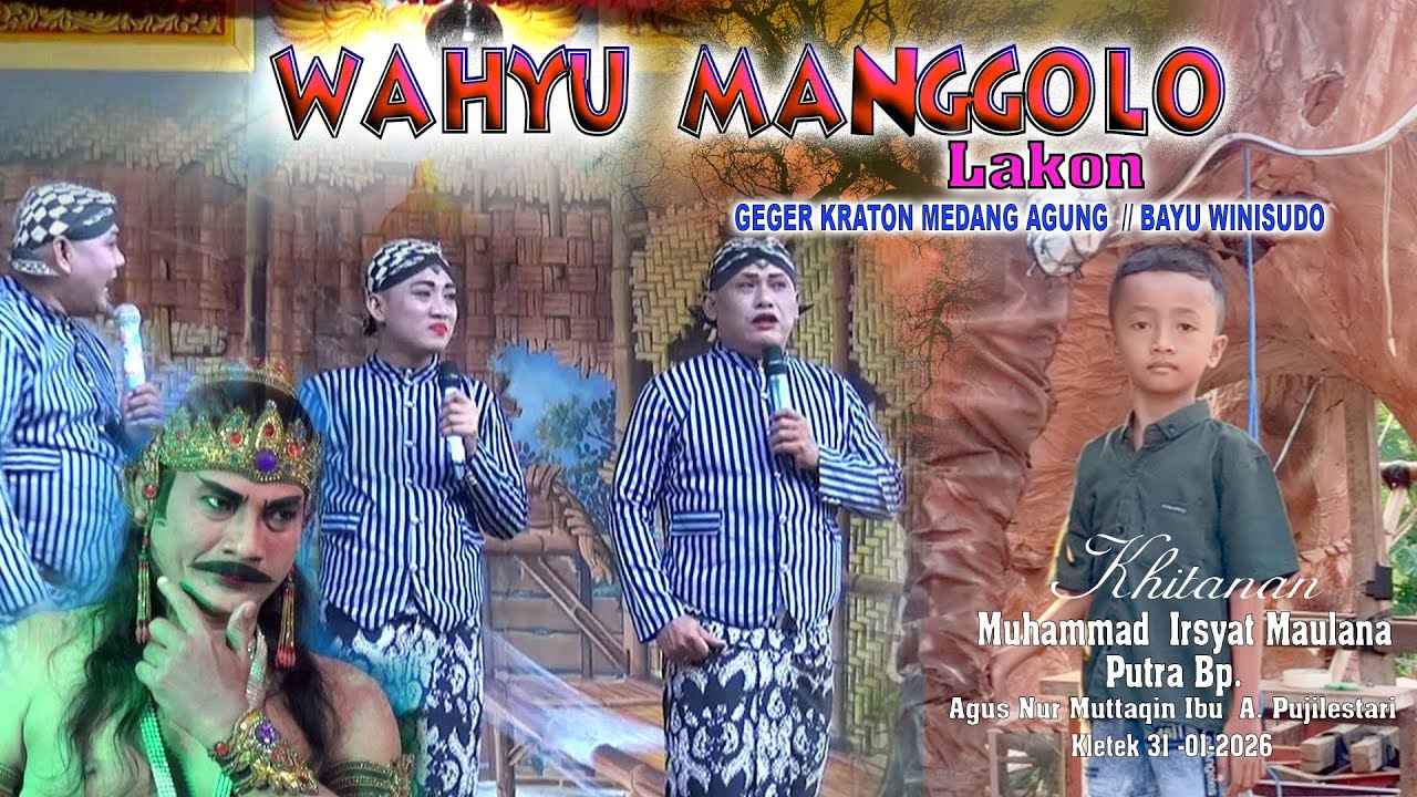 WAHYU MANGGOLO LIVE KLETEK // PUCAKWANGI // PATI   // 31 JANUARI 2026
