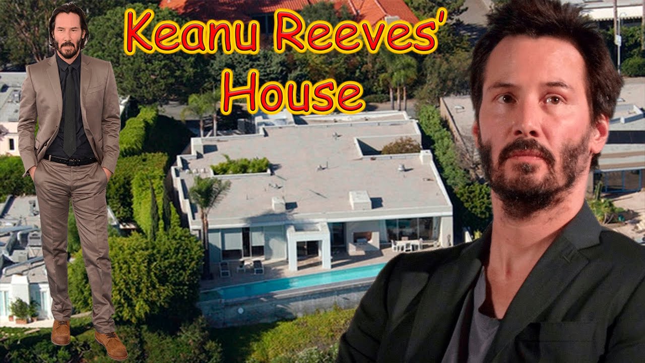 KEANU REEVES' House  Hollywood Hills $8 million 2020