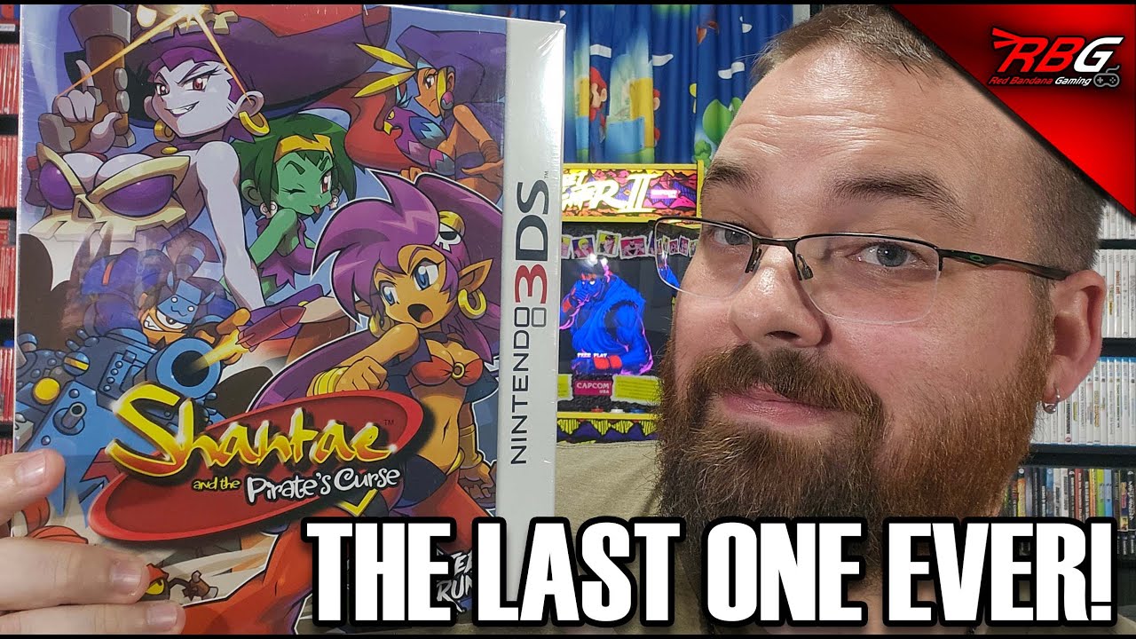 I'm Unboxing the LAST EVER Nintendo 3DS Game! Shantae and the Pirate's Curse Collector's Edition