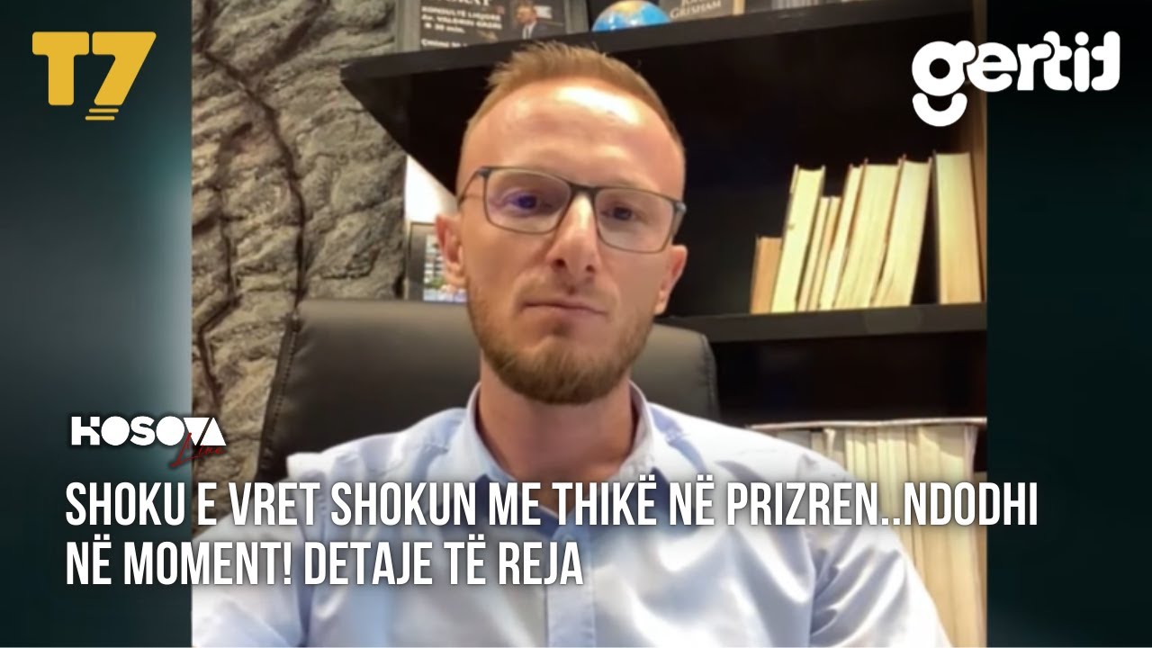 Shoku e vret shokun me thikë në Prizren..NDODHI NË MOMENT! DETAJE TË REJA | KOSOVA LIVE | T7