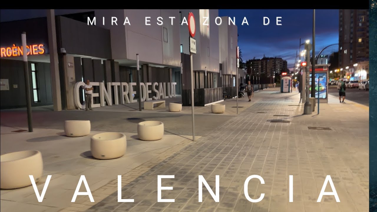 Mira esta Zona de Valencia que une la modernidad con lo histórico. Recorremos sus calles… 😀