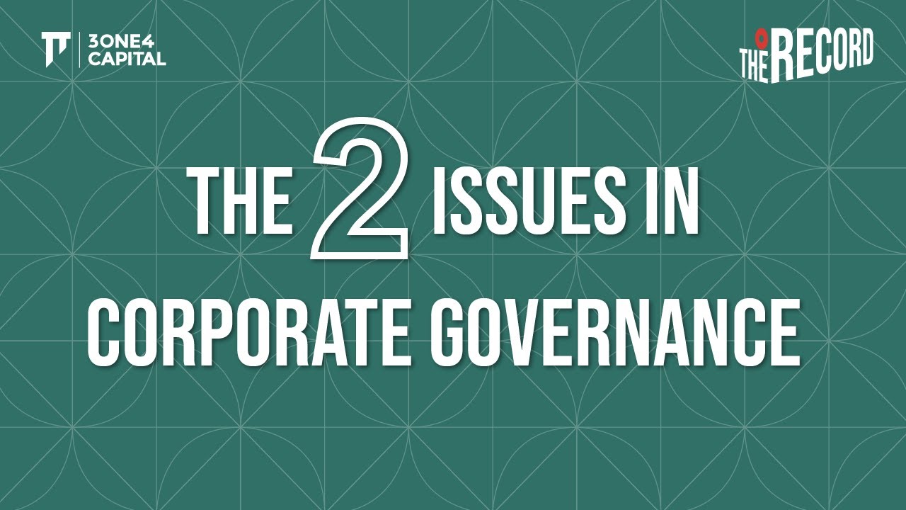 The Two Issues in Corporate Governance | M. Damodaran