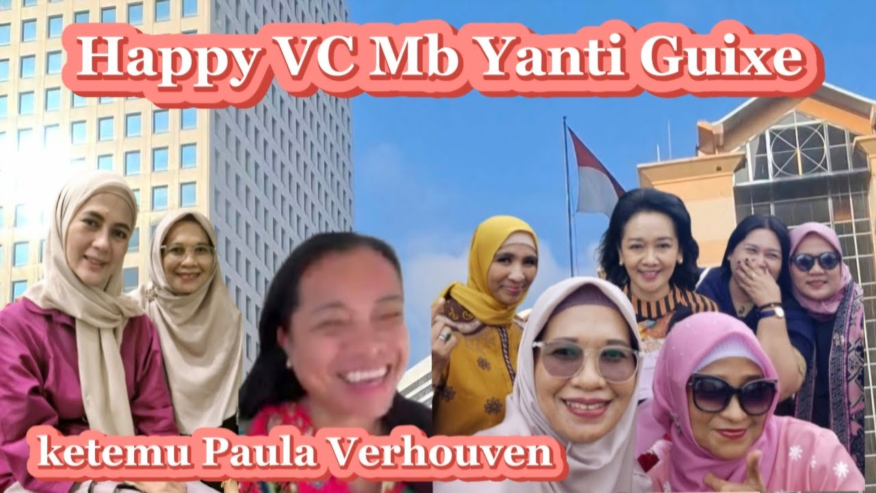 HAPPY DAPAT TELP MB YANTI GUIXE DAN JUMPA PAULA VERHOUVEN 😍‼️ BERKAH BUAT KITA SEMUANYA  IBU IBU 😘