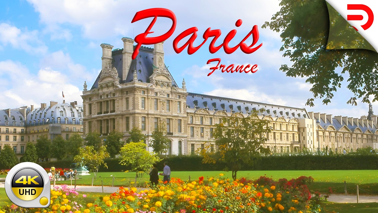 Paris - France | Exploring The Romantic City | From Paris Lyon to Louvre Square | 4K - [UHD]