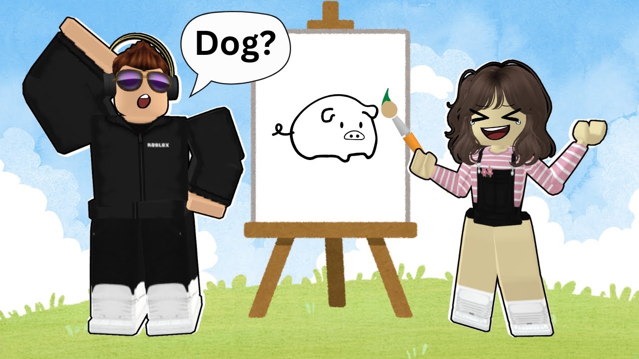 Sobrang Hirap Hulaan! Guess the Drawing sa Roblox!