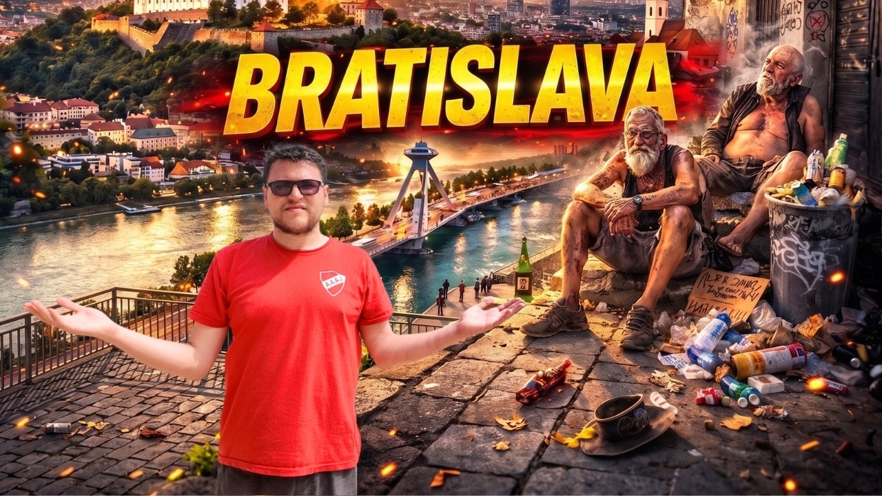NADIE RECOMIENDA esta Ciudad de EUROPA | ¿Vale la pena Visitar BRATISLAVA?