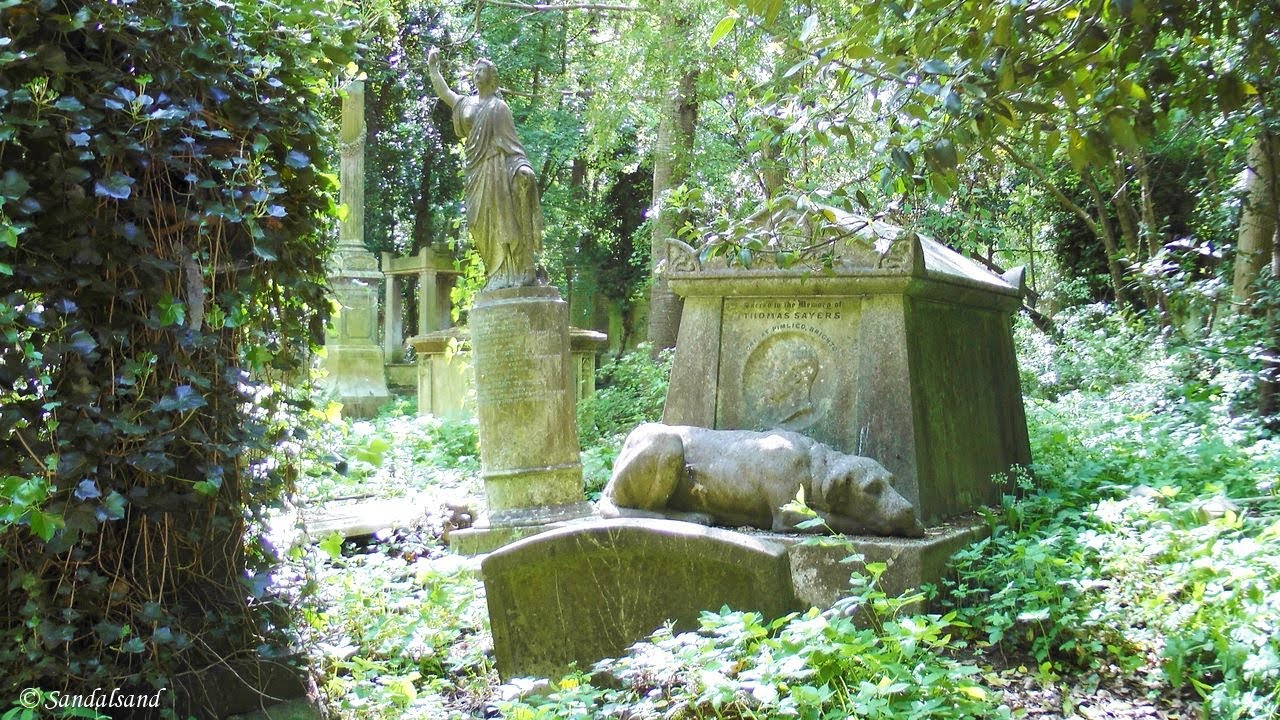 England - Highgate Cemetery in London