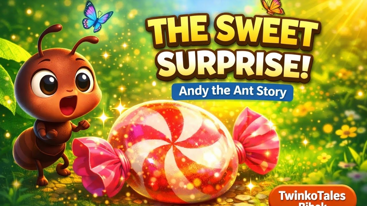 Andy the Ant and the Sweet Surprise | A Heartwarming Kids Story About Sharing 🐜🍬