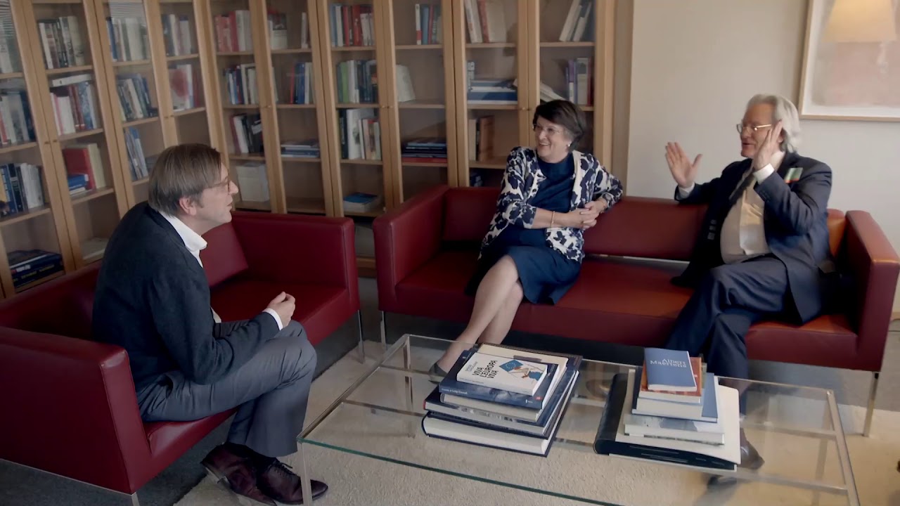 Catherine Bearder & A.C.Grayling meet Guy Verhofstadt I Carry On Brussels: Inside the EU I Channel 4