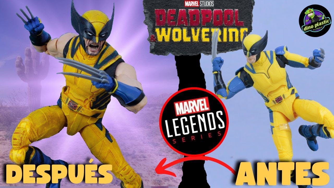Mejora Marvel Legends Wolverine!!!! #deadpoolandwolverinemovie #marvelegends