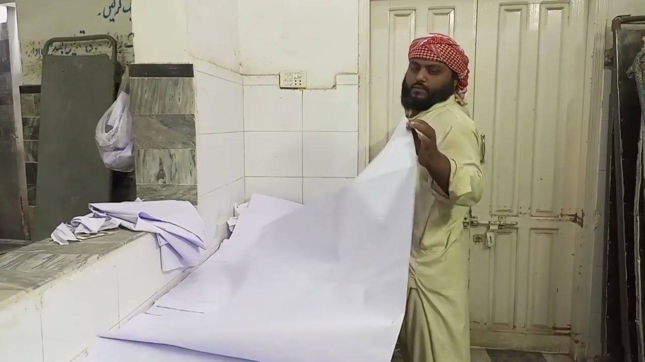 کفن کاٹنے کا طریقہ / How to cut the shroud/میت کیلے کفن کیسے کاٹیں/ Mardana Mayyat ke kaffan