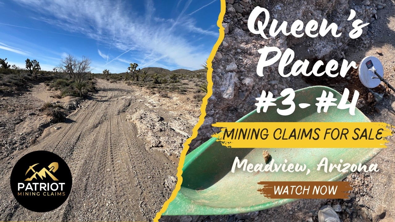 Arizona Gold Mining Claims for Sale | Meadview Arizona Placer Claims | Queen’s Placer #3-4