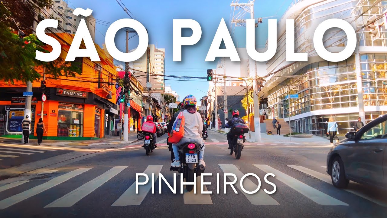 🇧🇷 Pinheiros, Zona Oeste de São Paulo 4K