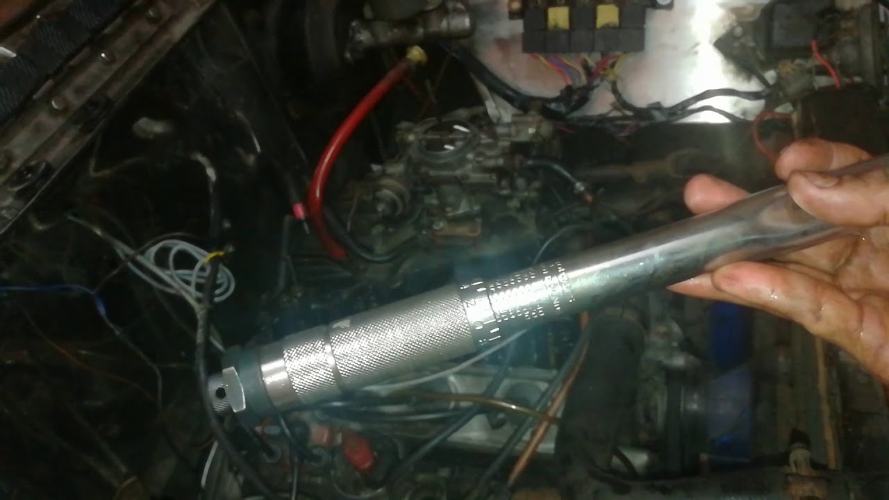 TOYOTA 4K ROCKER ARM PROPER TORQUENING